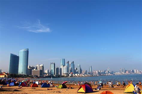 青島海邊哪裏好